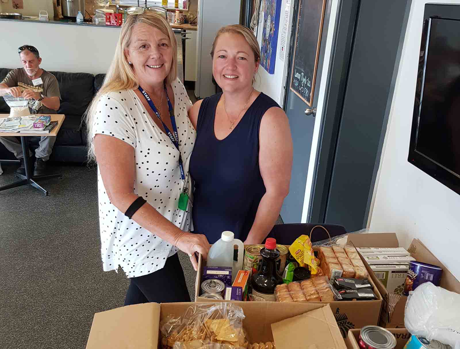 Mim from Mims Kitchen Byron Bay donor to the Mullumbimby and District Neighbourhood Centre Mullumbimby