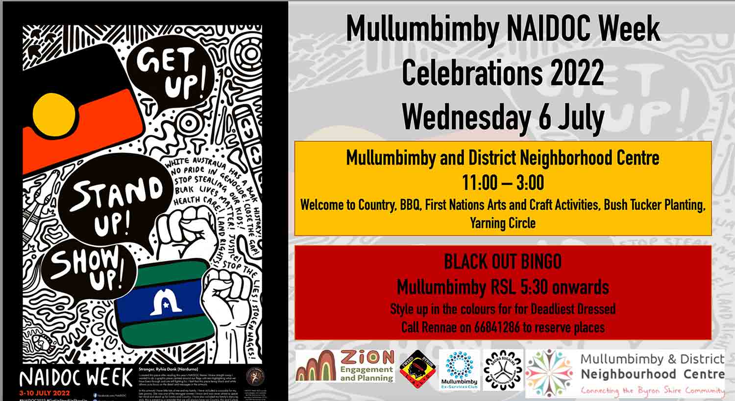Naidoc Week 2022 Mullumbimby District Neighbourhood Center
